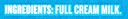 Devondale Full Cream Milk 1L