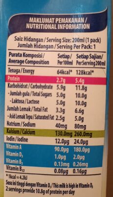 Dutch Lady UHT Milk Full Cream 200 ml