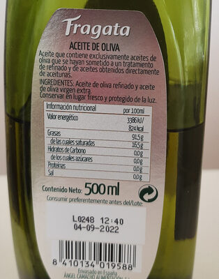 Fragata Olive Oil 500ml