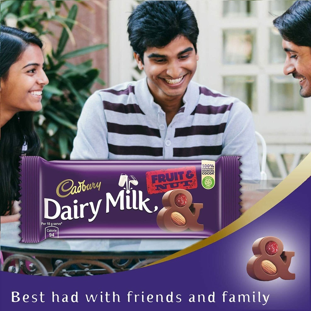 Cadbury Dairy Fruit & Nut (36g)