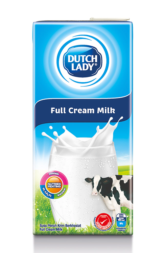 Dutch Lady UHT Milk Full Cream 200 ml