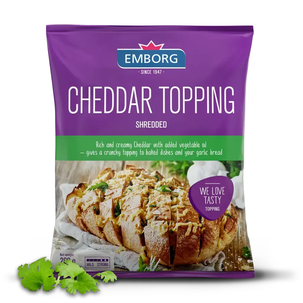 Emborg Chedar Shredded 200g 