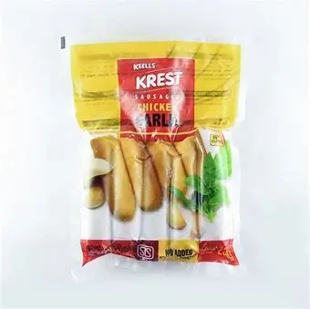 Keells Krest Chicken Sausages Garlic 250 gm
