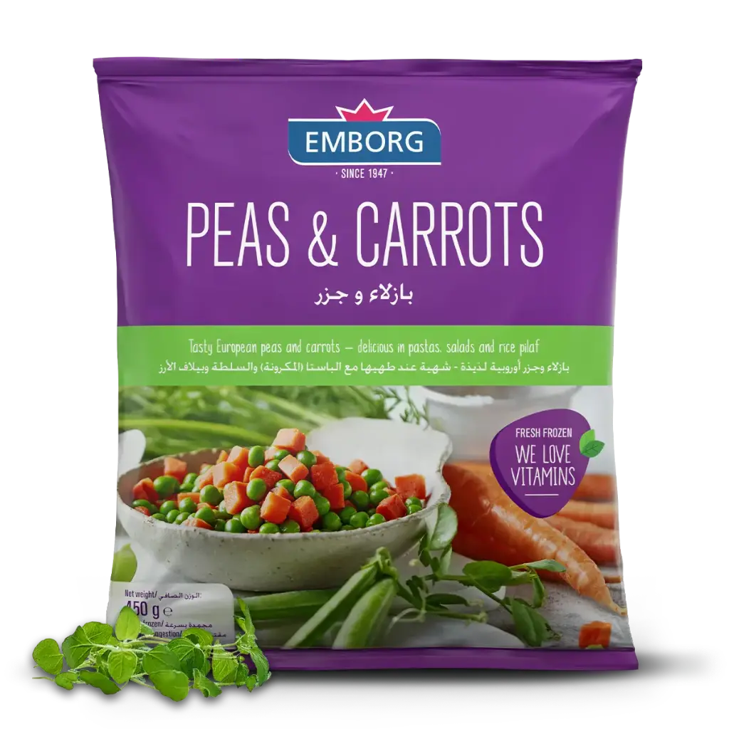 Emborg Peas & Carrot 450g