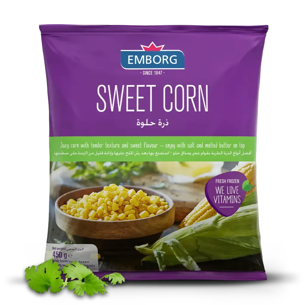 Emborg Sweet Corn 450g 