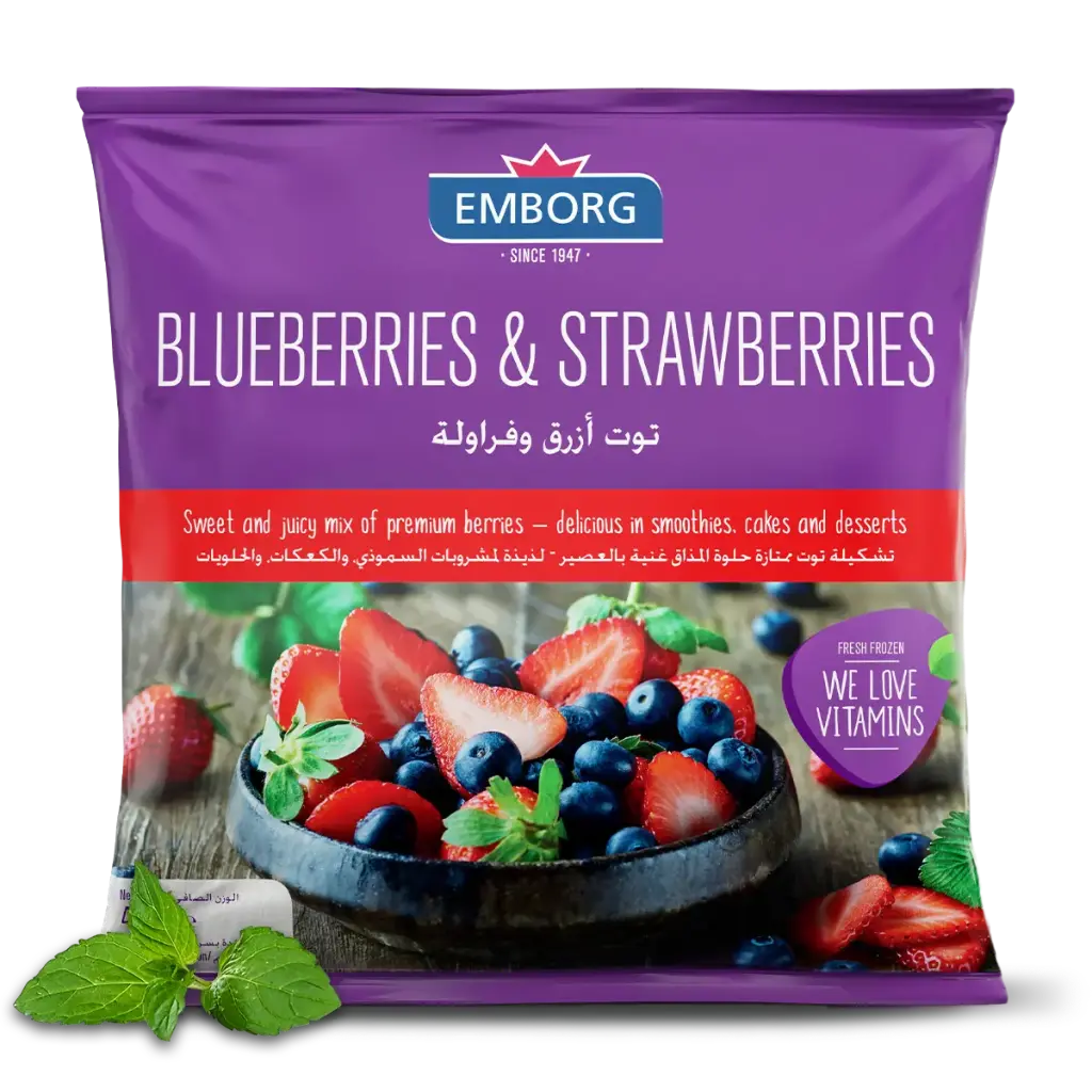 Emborg Blueberries & Strawberries 400g