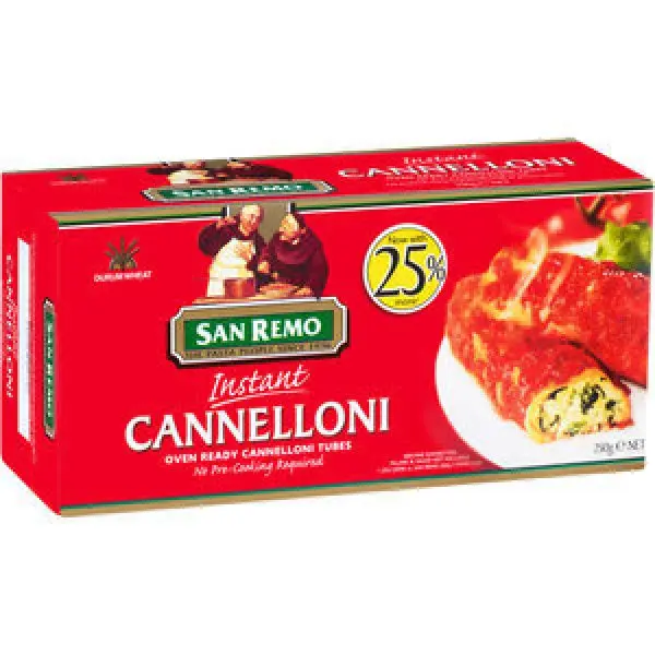 San Remo -Cannelloni 250g