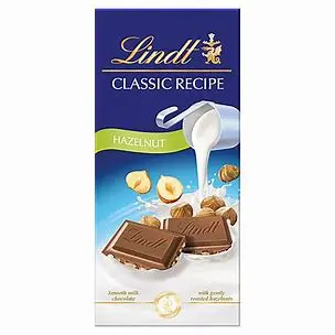 Lindt Classic Milk Hazelnut (100g)