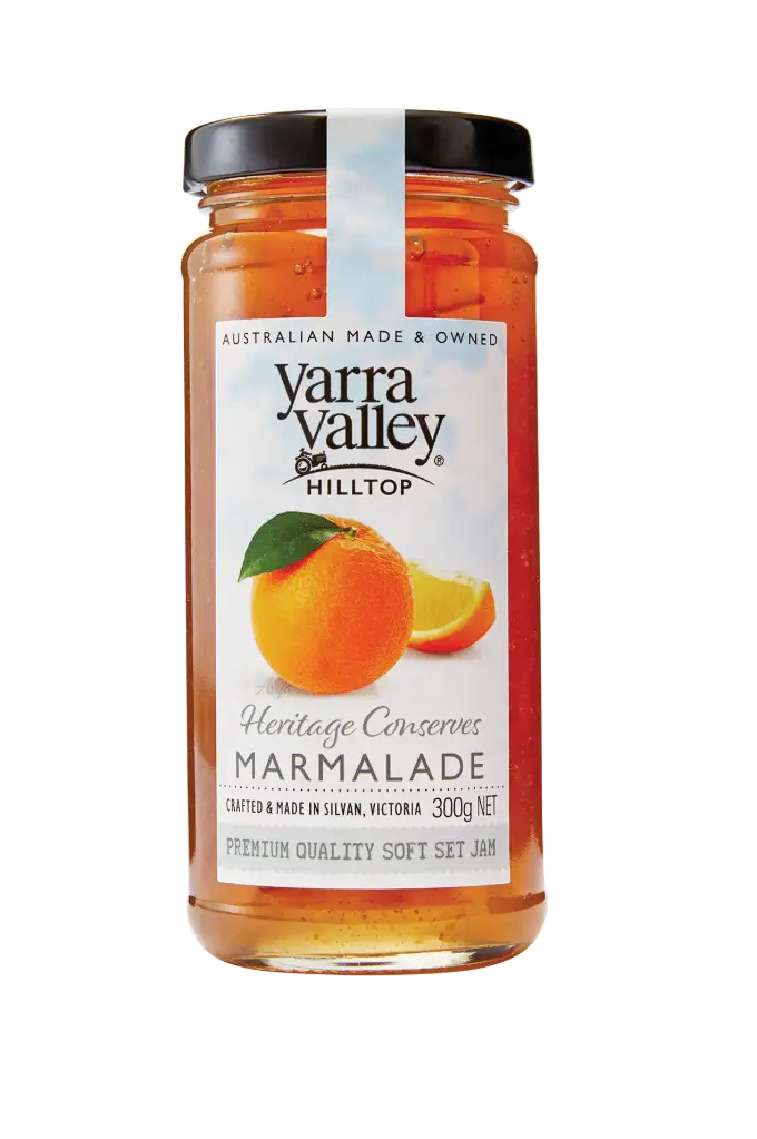 Yarra Valley Hilltop Jam 300g (Marmalade)