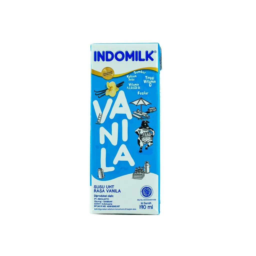 Indomilk 180ml (Vanilla)