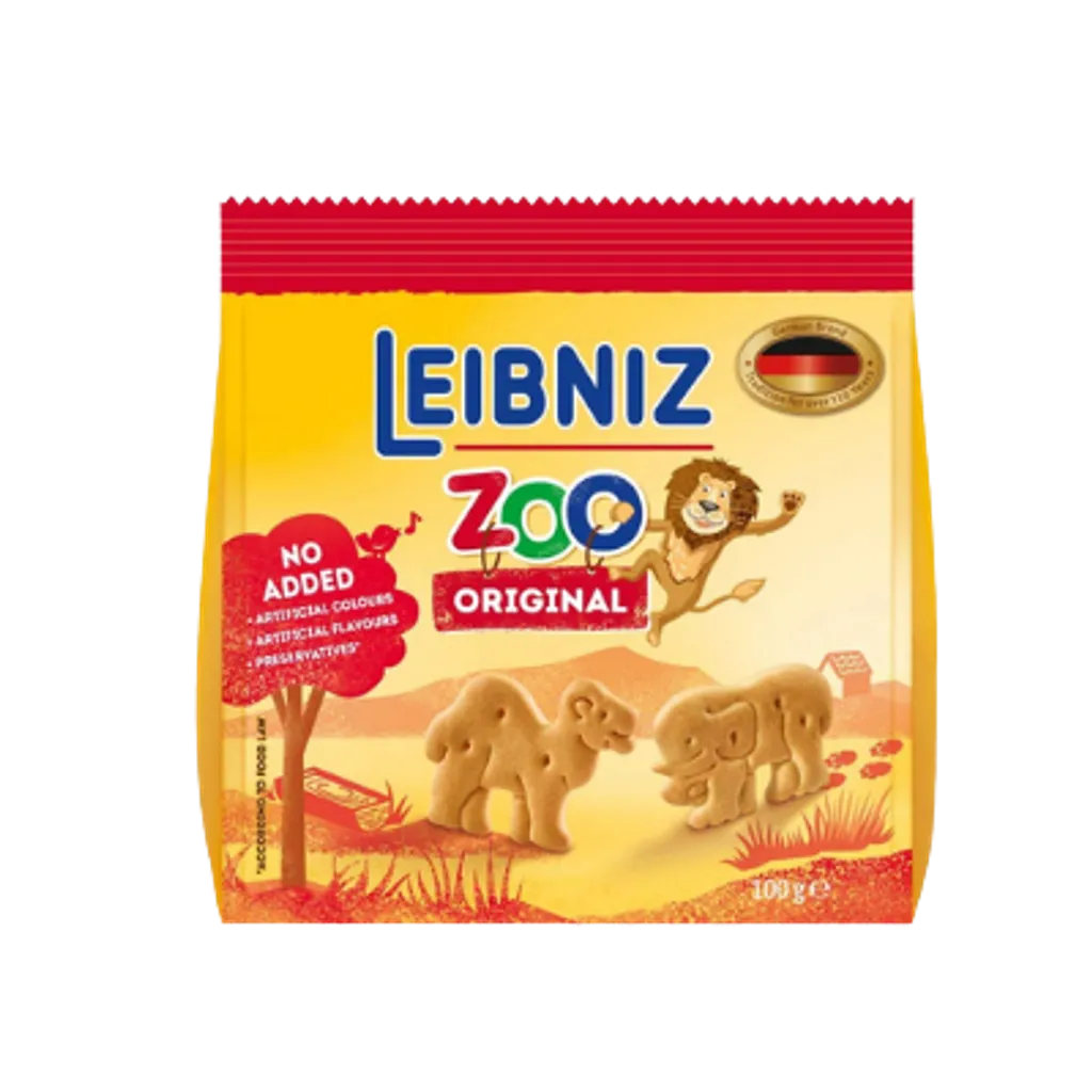 Bahlsen Zoo Original Children Butter Biscuits, 100g
