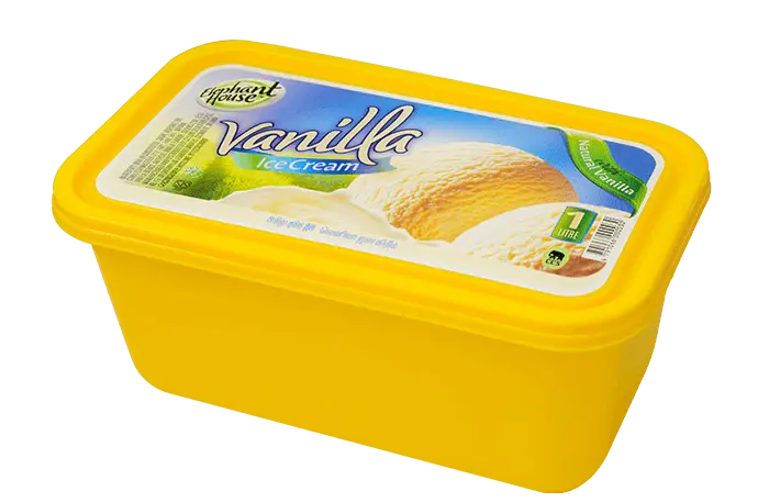 Elephant House Vanilla Ice Cream 1L