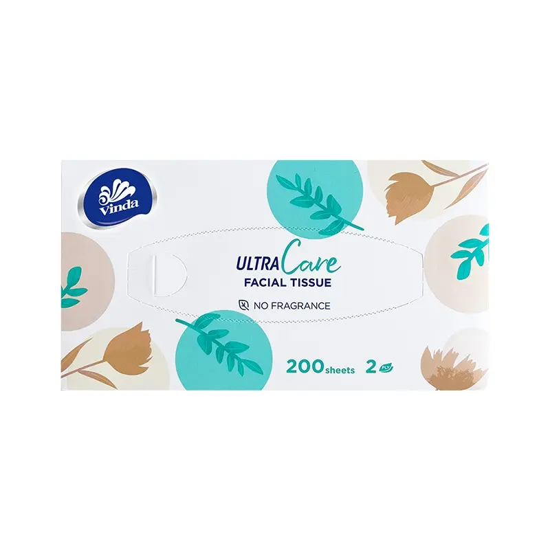 Vinda Facial Tissue Box 2 Ply 200 Sheet