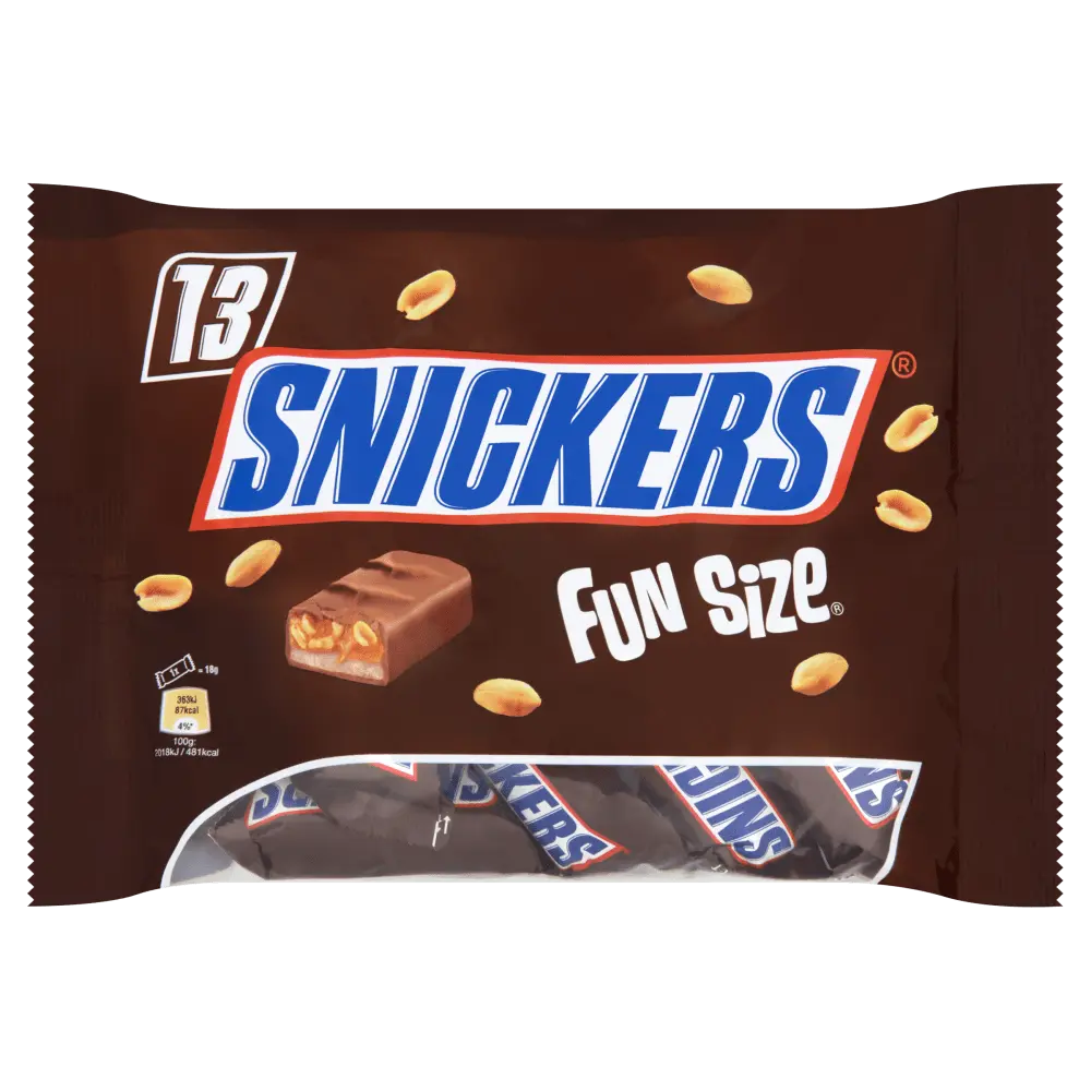 Snickers Chocolate Fun Size 20 gm