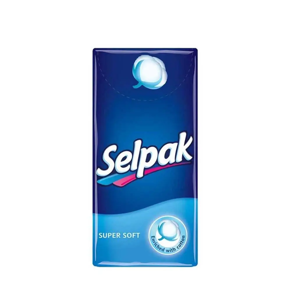 Selpak Hanky Classic Cotton 3ply 10 Pcs
