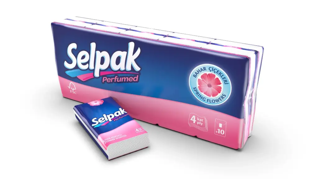 Selpak Hanky Scented Flower 4ply 10 Pcs