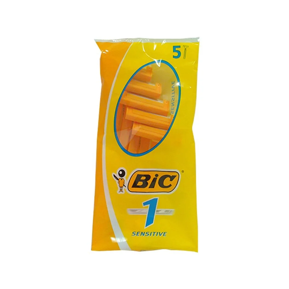 Bic Disposable Razor Sensitive Yellow 5's