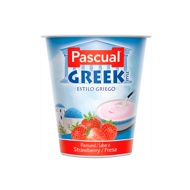PASCUAL YOGURT GREEK STYLE STRAWBRRY 125ML