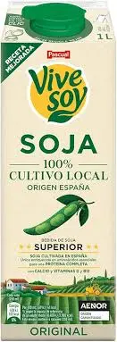 PASCUAL VIVE SOY OAT HIGH CALCIUM low fat 1LTR