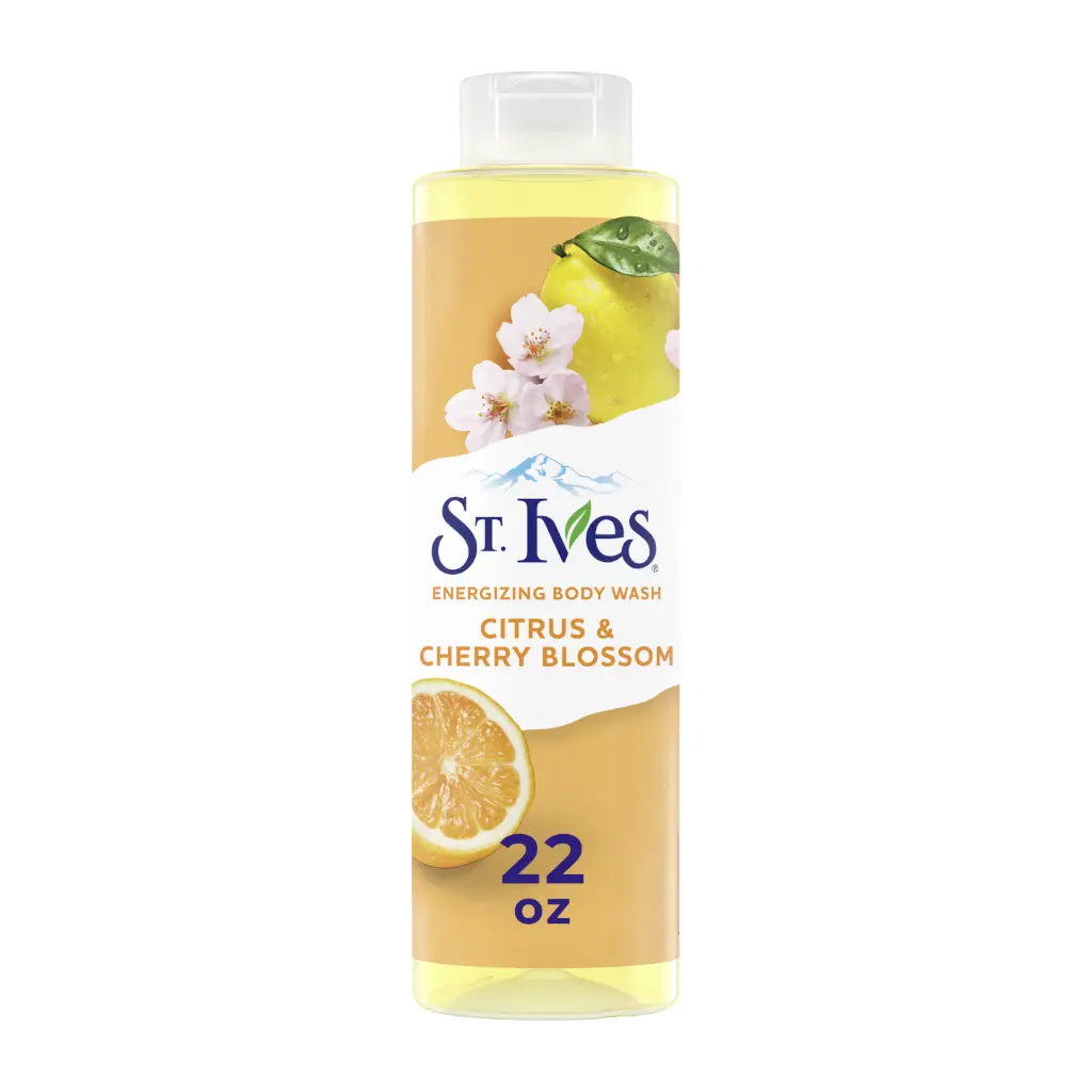 St Ives Body Wash Citrus and Cherry Blossom 22Oz (650ml)