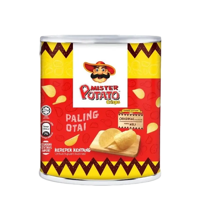 Mr.Potato Potato Chips Original Canister 40gm