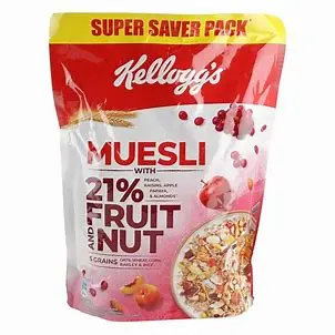 KELLOGGS MUESLI FRUIT & NUT 750G