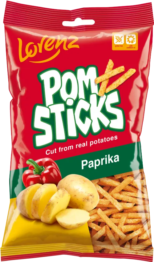 Pomstick Paprika 70g
