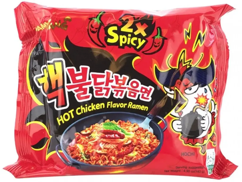 SAMYANG HOT CHICKEN RAMEN 2X SPICY (RED) (140G)