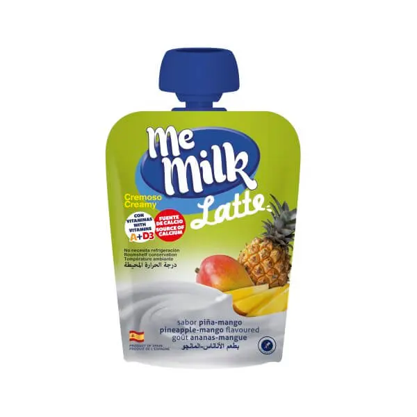 Me Milk Latte Pouch Pineapple & Mango 90g
