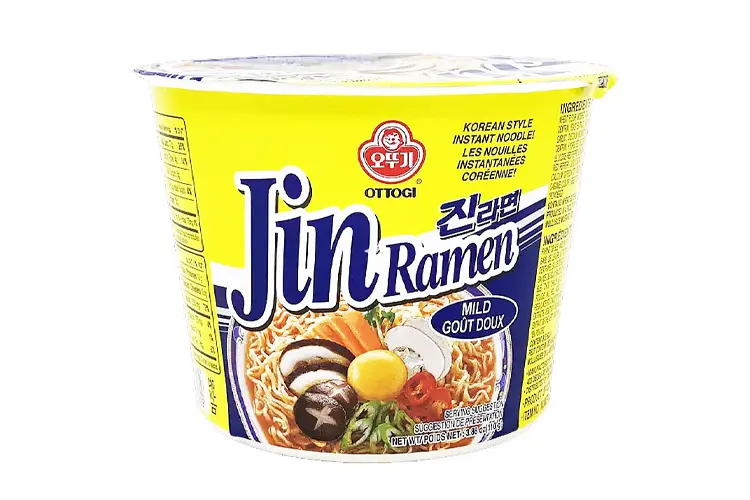 Ottogi Jin Ramen Mild Bowl 110g