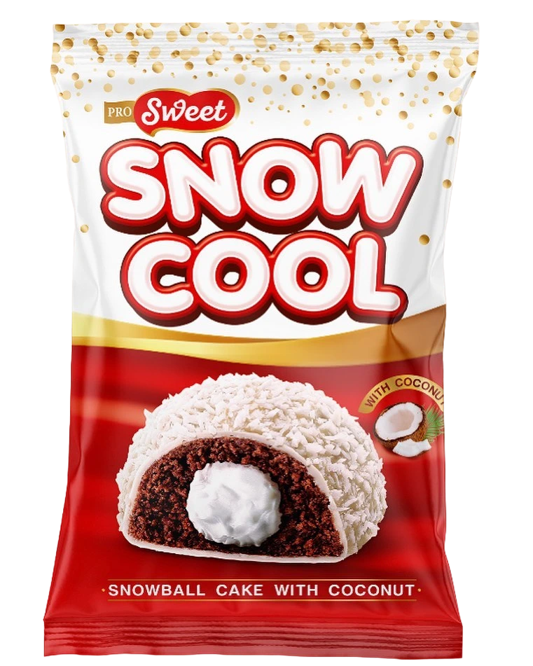 ProSweet Snow Cool Snowball Cake with Coconut 40g