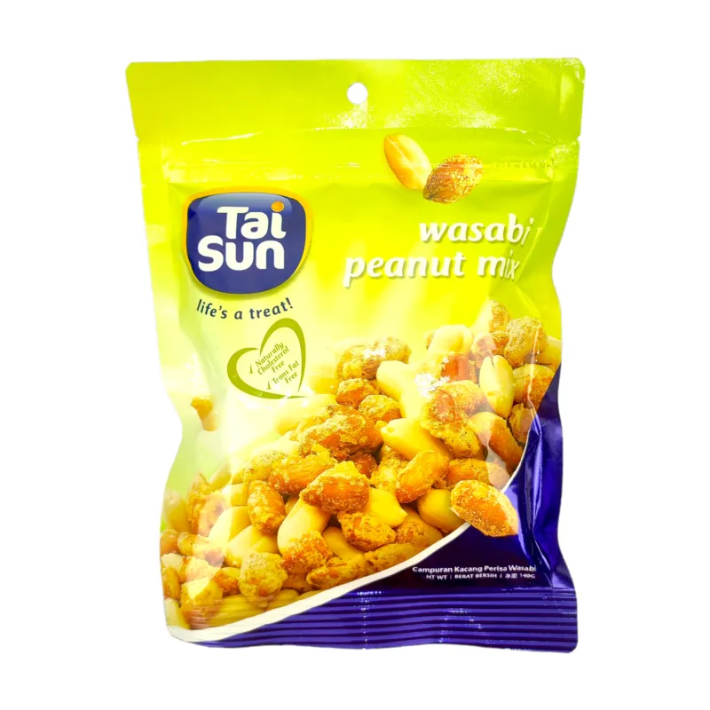 TAI SUN PEANUT MIX WASABI 140GM