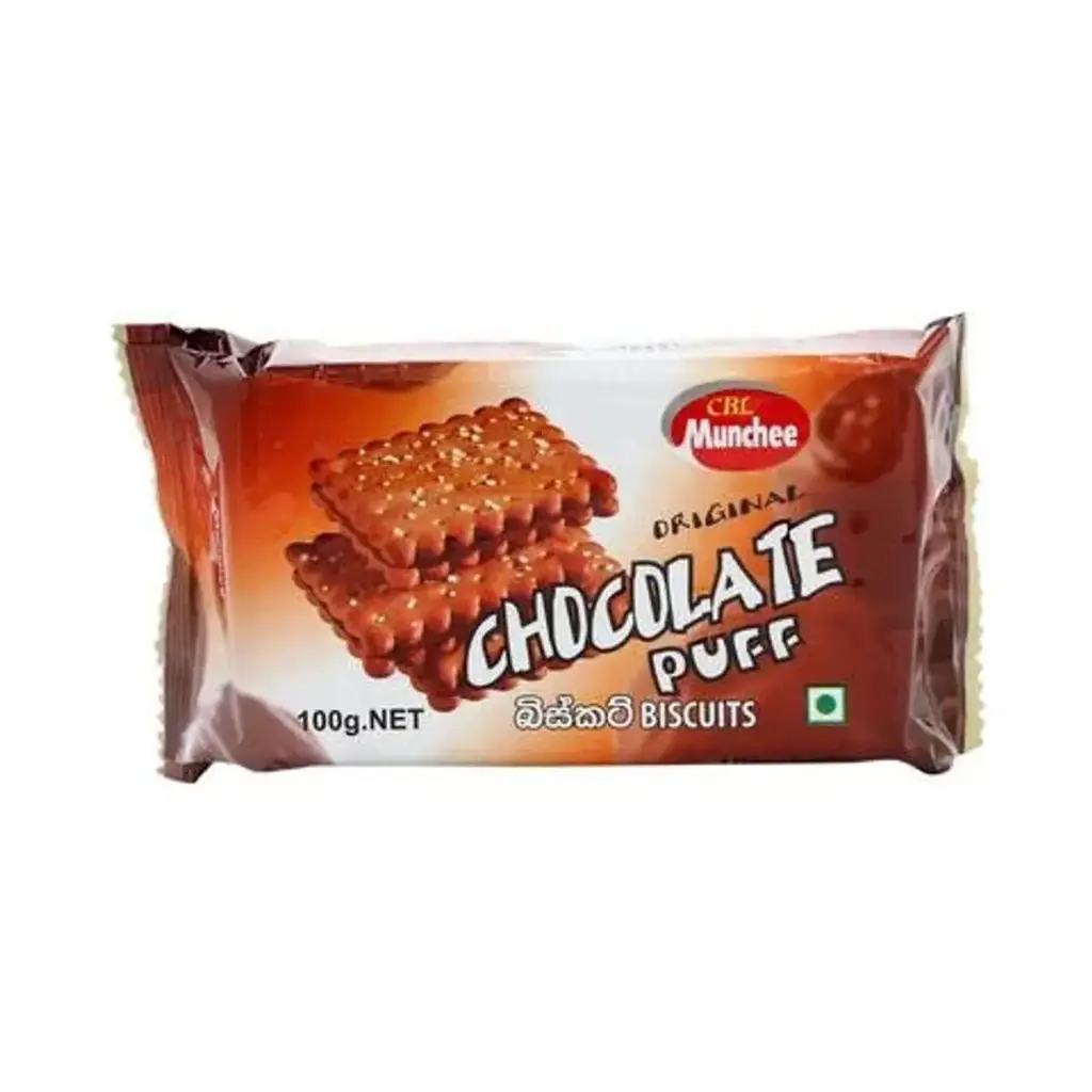 Munchee Chocolate Puff 100G