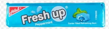 Fresh up Liquid  Center Filled Gum (Peppermit )