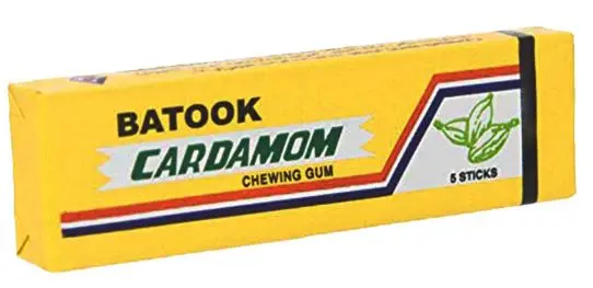BATOOK CARDAMOM CHEWING GUM 