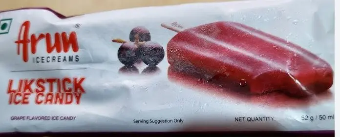 Arun Ice Likstick Grape Bar 50ml