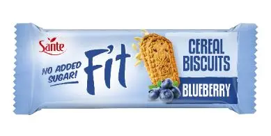 Fit Cereal Biscuits with Blueberry (No Added Sugar) 50g