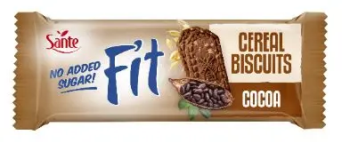 Fit Cereal Biscuits with Cocoa (No Added Sugar) 50g  