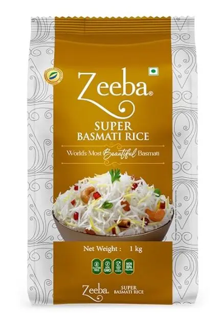 Zeeba Super Basmathi Rice 1 Kg