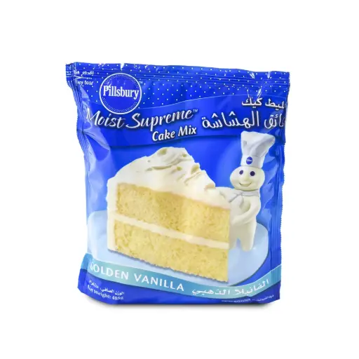 Pillsburry Moist Supreme Cake Mix-Golden Vanilla