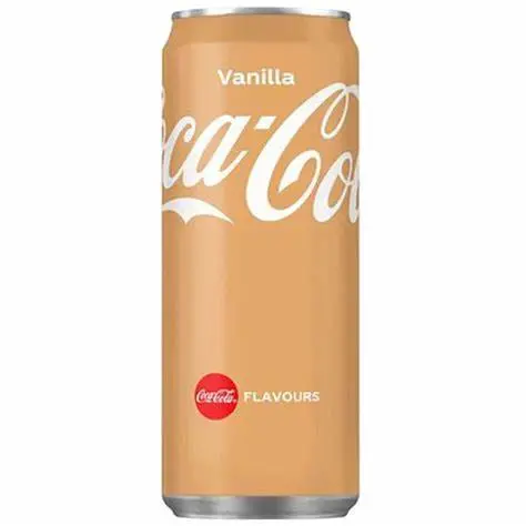 Coke Vanilla Sleek Can 320ml