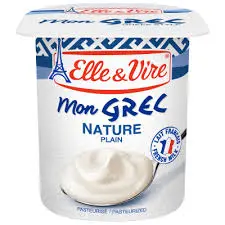 E&V Mon Grec Dairy Plain 125g
