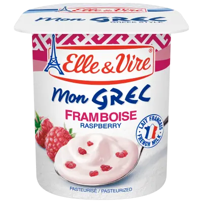 E&V Mon Grec Dairy Raspberry 125g