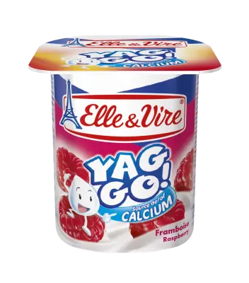 E&V Yaggo Raspberry Pulp Dessert 125g 