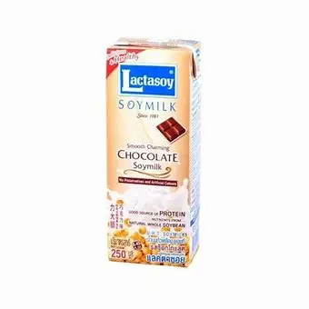 Lactasoy Chocolate Soy Milk 250ml 