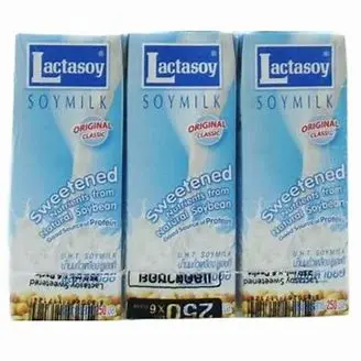 Lactasoy Plain Sweetened 125ml 