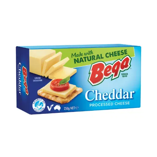 Bega Chedar Processed Cheese  250g