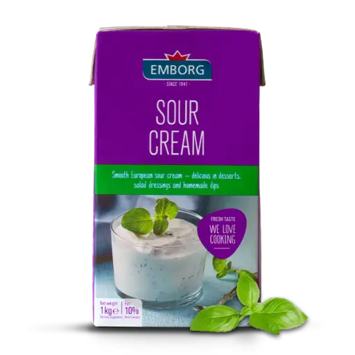 Emborg Sour Cream 1 ltr. 