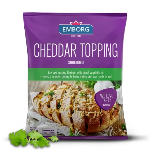 Emborg Chedar Shredded 200g 