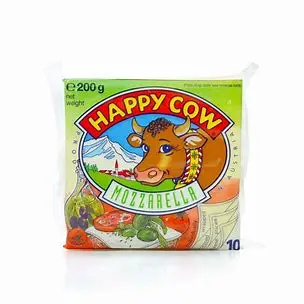 Happy Cow Mozarella Cheese 200g